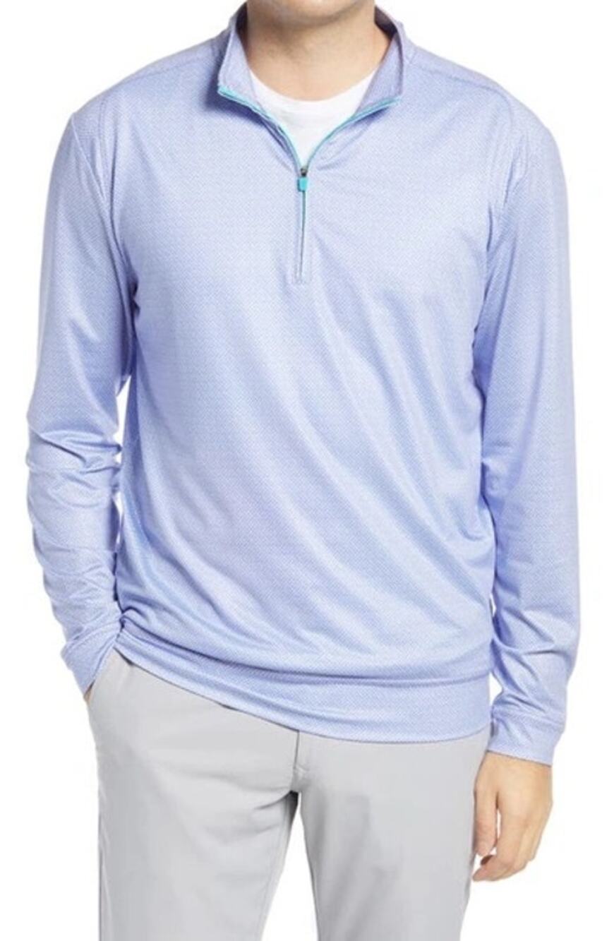 Johnnie-O Marlon Half Zip Performance Pullover Golf Shirt in Joker Small